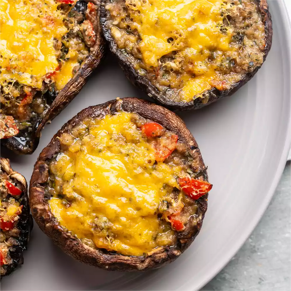 Stuffed Cream Cheese Mushrooms