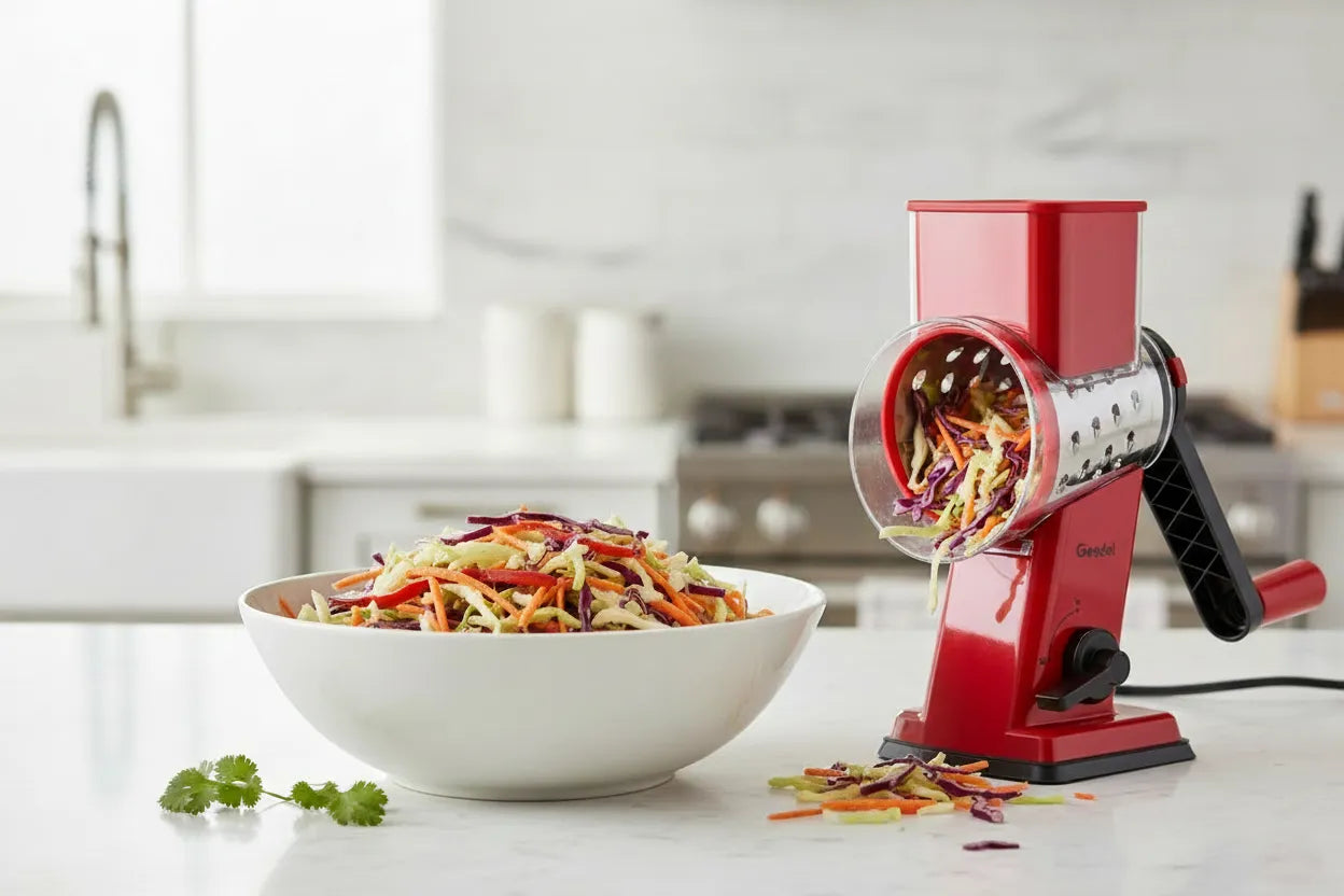Coleslaw with a Rotary Grater: A Fresh, Everyday Side Dish