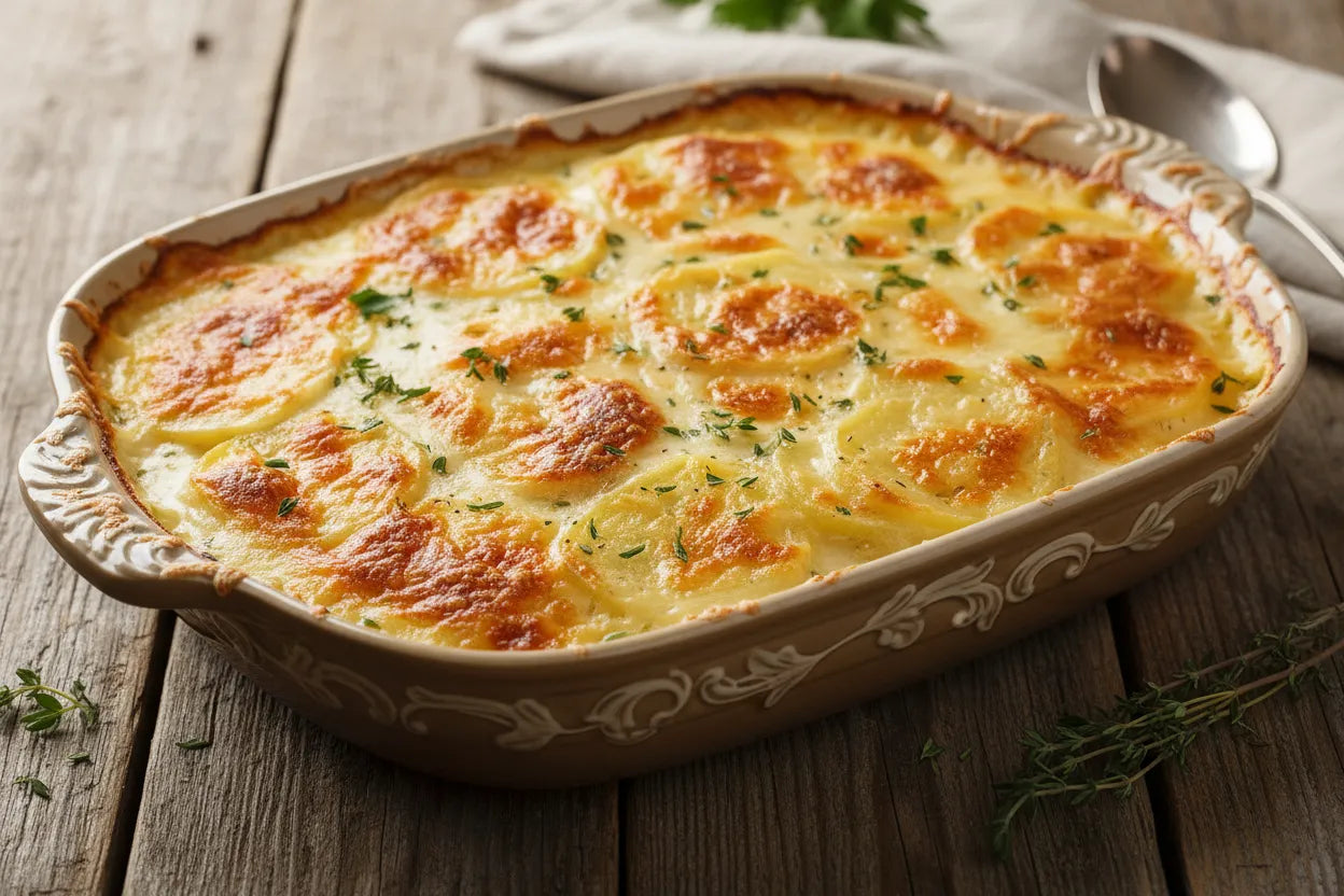 Creamy Au Gratin Potatoes: A Cozy Holiday Side Dish Every Family Loves