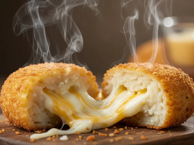 Potato Croquettes with Cheese: Crispy Outside, Soft and Cheesy Inside