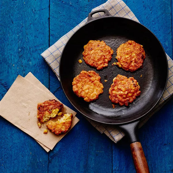 Buñuelos De Calabacín Y Queso Parmesano