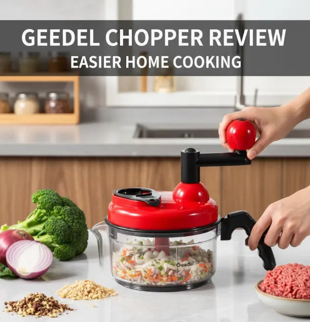 Geedel Manual Chopper: Cook More, Save More with Ease