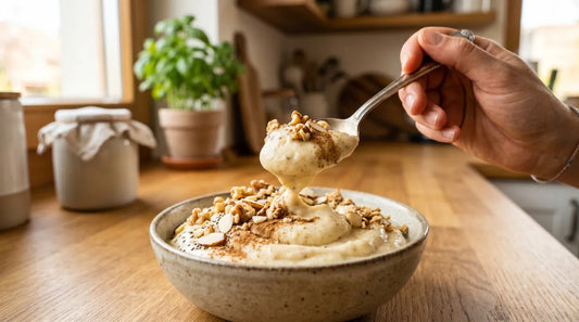 Frozen Banana Cheese “Ice Cream” – A 5-Minute Healthy Dessert Without a Blender