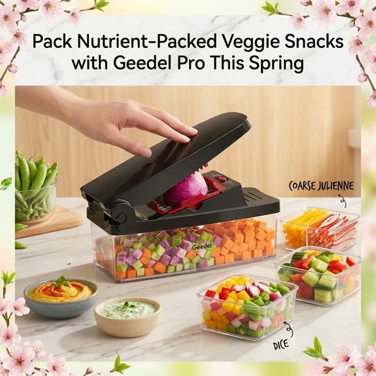 Pack Nutrient-Packed Veggie Snacks with Geedel This Spring