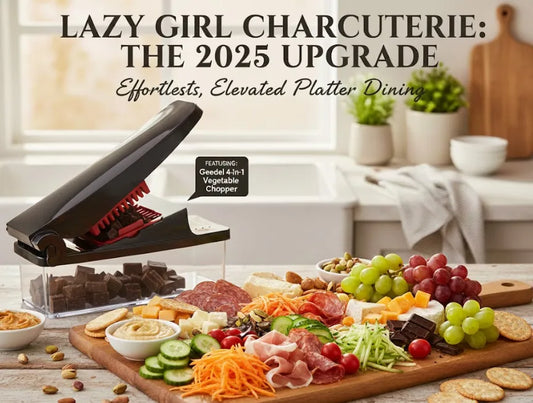 Lazy Girl Charcuterie with Geedel Vegetable Chopper: The 2025 Upgrade to Effortless, Elevated Platter Dining