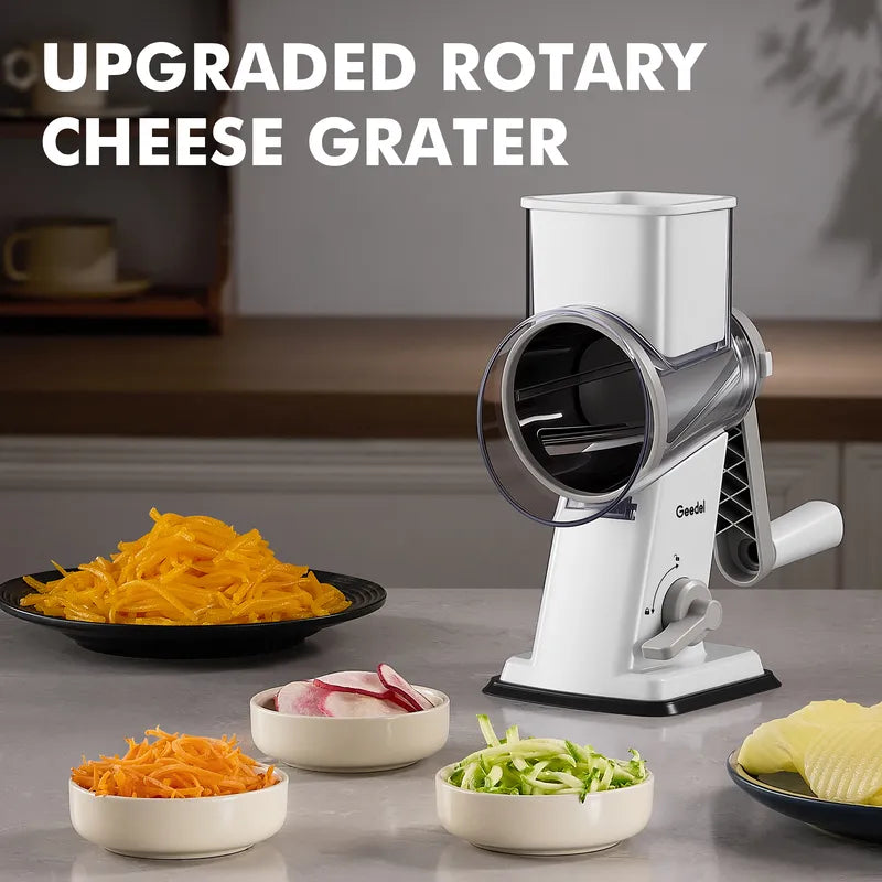 Geedel 336S rotary grater customer favorite white grey