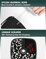 Geedel Pull Chopper, Manual Food Processor Chopper, Vegetable Chopper, Onion Chopper for Vegetables, Fruits, Nuts, Salad, and Herbs 2 Cup Capacity