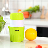 Portable Geedel Manual Juicer - Easy Squeeze Fresh Cold Press Juice Maker - Non-Electric Hand Juicer for Healthy Drinks