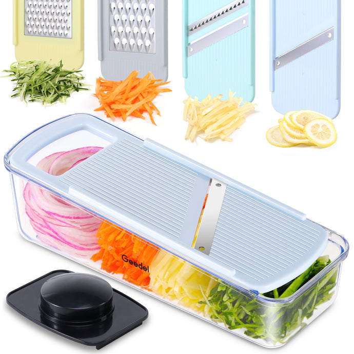 Product display of various blade shapes