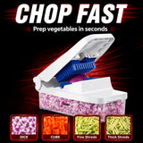 Geedel Manual Vegetable Chopper - Fast Food Prep & Easy Chopping for Busy Kitchens - photo 16