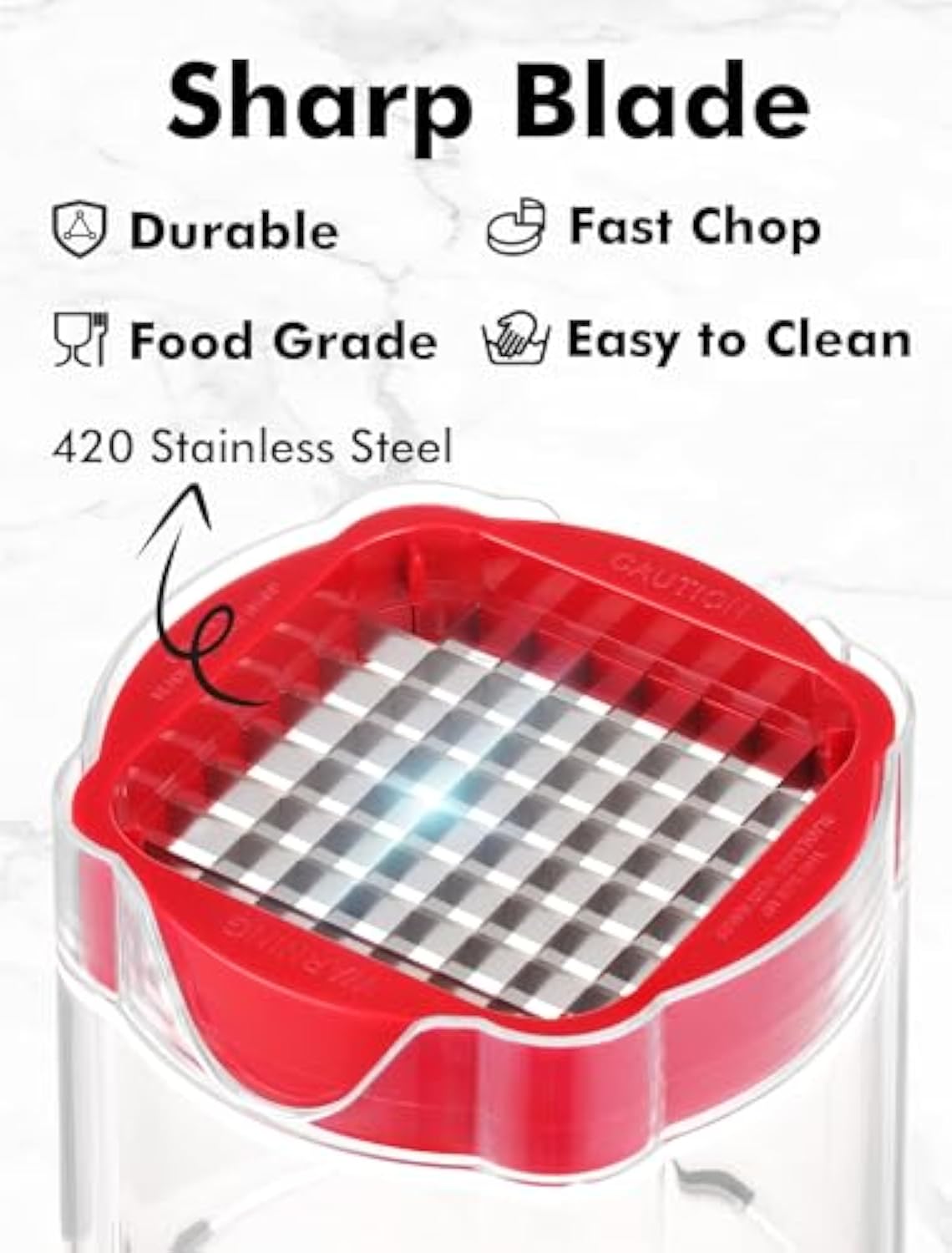 Fry & Wedge & Apple Corer Blades