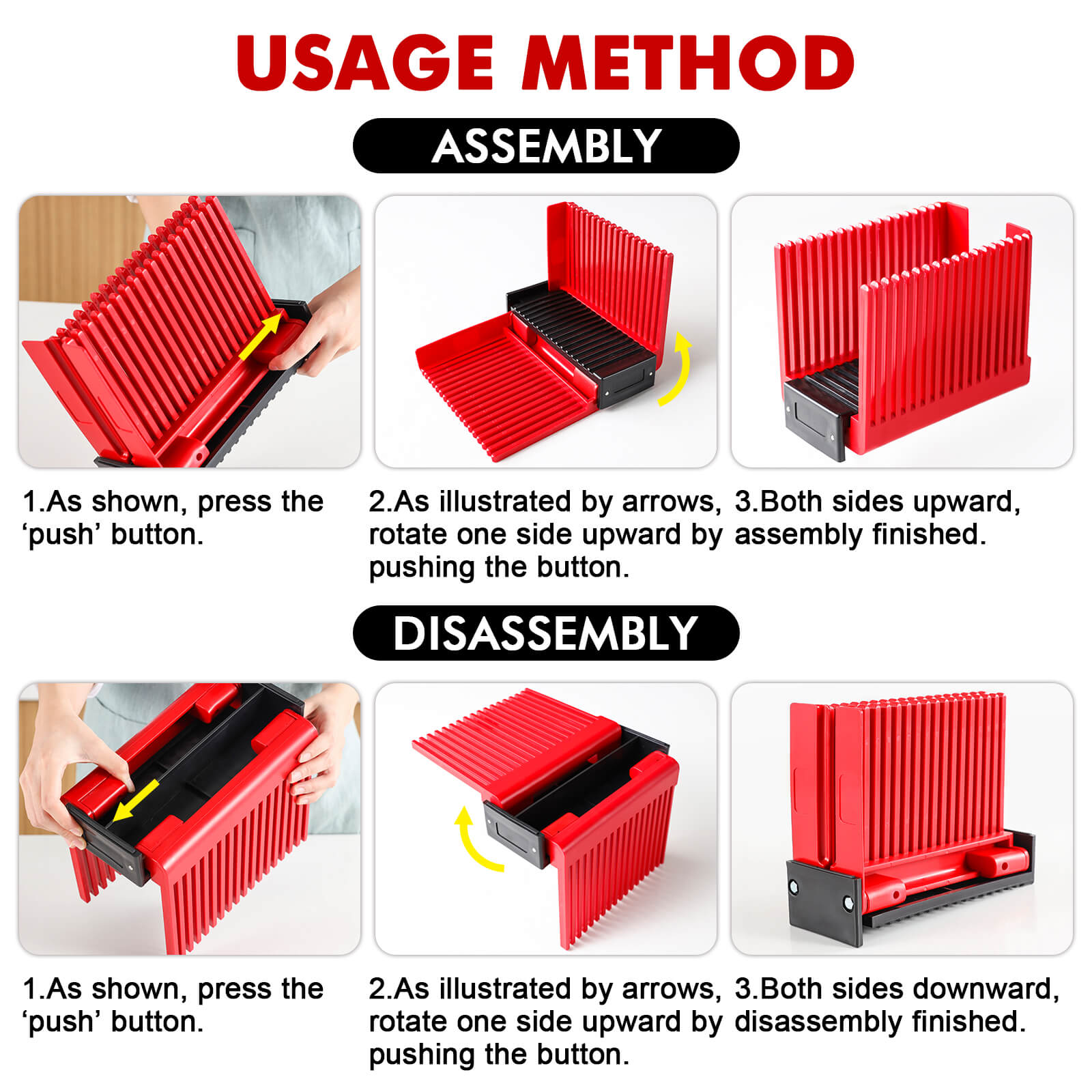  Bread Slicer for Homemade Bread Loaf Bagels, Bread Slicing  Guide Easy to Clean Flodable and Campact Bread Cutter without BPA: Home &  Kitchen