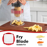 Pièces du coupe-frites coupe-pomme