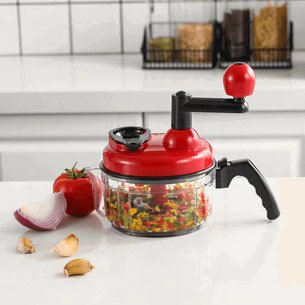 Hand Food Chopper, Vegetable Quick Chopper Manual Food Processor