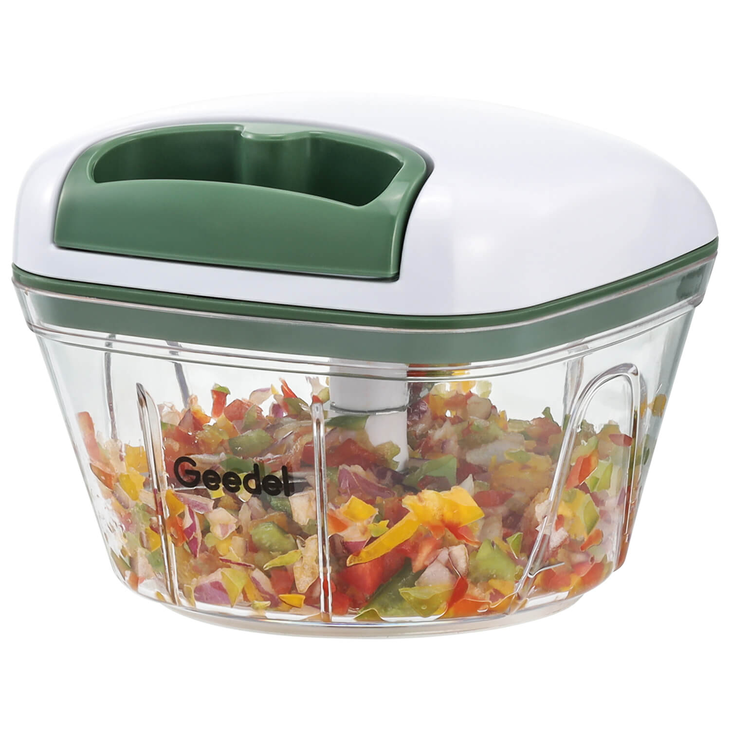 easy pull food chopper and manual