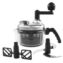 Load image into Gallery viewer, Black hand food chopper vegetable
