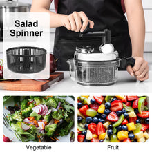 Load image into Gallery viewer, Hand food chopper Salad Spinner
